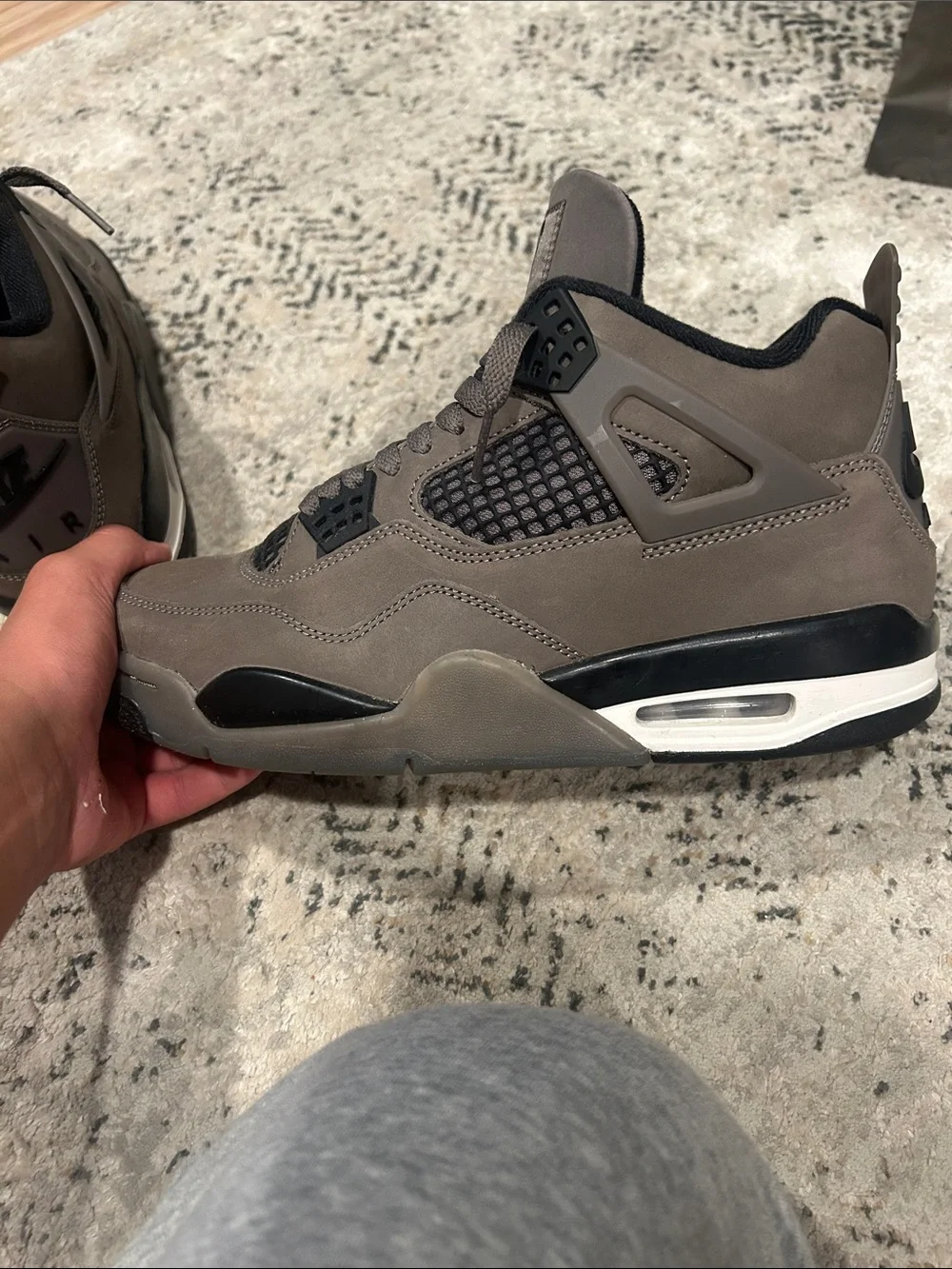 Jordan Men’s Sneakers in Chocolate Brown Nubuck